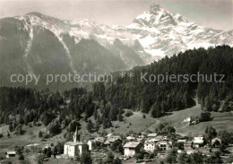 12741158 Verossaz Ortsansicht Mit Alpenpanorama Verossaz - Other & Unclassified