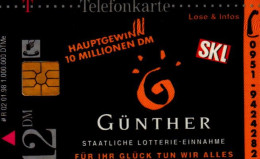 TELEFONKARTE 12 DM...GUNTHER - Andere & Zonder Classificatie