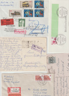 Postal History In All Formats, New & Old. 25 Covers. Check Pictures Carefully. Postal Weight 0,170 Kg. Please Read Sales - Collections (without Album)