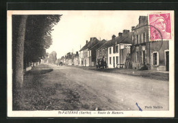 CPA St-Paterne, Route De Mamers  - Saint Paterne