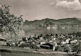 12736171 Matt Hergiswil NW Panorama Blick Ueber Vierwaldstaettersee Gegen Buerge - Otros & Sin Clasificación