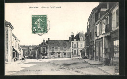 CPA Bouloire, Place Du Petit-Marché  - Bouloire