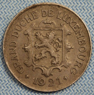 Luxembourg • 10 Centimes 1921 • SUP / AUNC •  Charlotte •  Luxemburg / Fer / Iron •  [24-686] - Lussemburgo