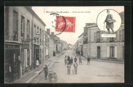 CPA Marolles-les-Braults, Route De Bonnétable  - Marolles-les-Braults