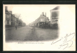 CPA Bouloire, Rue Principale, Vue De La Place, Vue De La Rue  - Bouloire