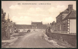 CPA Cougenard, La Mairie Et L'École  - Otros & Sin Clasificación