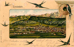 12734124 Einsiedeln SZ Orstansicht Schwalbe Einsiedeln SZ - Andere & Zonder Classificatie