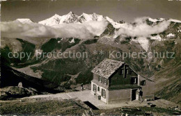 12733660 Saastal Weissmies Huette Mit Mischabelkette Saas Fee - Andere & Zonder Classificatie