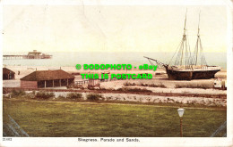 R534557 Skegness. Parade And Sands. Picture Post Card. 1907 - Monde