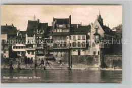 12733472 Basel BS Alte Haeuser Rhein Basel - Andere & Zonder Classificatie