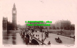 R534796 London. Westminster Bridge. Davidson Bros. Series. 5033. 3 - Otros & Sin Clasificación