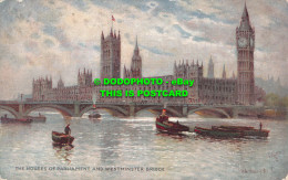 R534570 The Houses Of Parliament And Westminster Bridge. Tuck. Oilette. No. 7898 - Monde