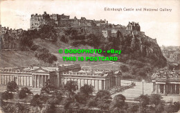 R535145 Edinburgh Castle And National Gallery. 12067. Valentines Series. 1921 - Monde
