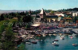 12732998 Lausanne Ouchy Le Port Et L Hotel Le Chateau Lausanne - Other & Unclassified