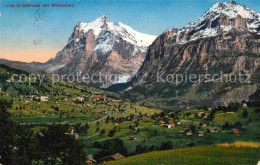 12732918 Grindelwald Mit Wetterhorn Grindelwald - Sonstige & Ohne Zuordnung