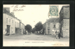 CPA Brulon, Avenue De La Gare  - Brulon