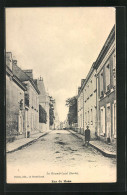 CPA Le Grand-Lucé, Rue Du Mans  - Le Mans