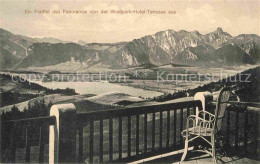 12732888 Samnaun Dorf Waldpark Hotel Terrasse Panorama Samnaun Dorf - Sonstige & Ohne Zuordnung