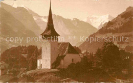 12732871 Frutigen BE Balmhorn Altels Kirche Frutigen - Sonstige & Ohne Zuordnung