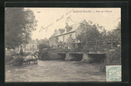 CPA Martin-Église, Pont Sur L'Eaulne  - Other & Unclassified