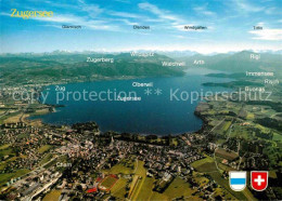 12731458 Zugersee Fliegeraufnahme Zug - Other & Unclassified