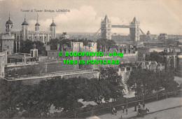 R535207 Tower And Tower Bridge. London. Finsbury Series No. 330 - Andere & Zonder Classificatie