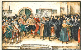 12730243 Riehen Wettstein Und Riehen Festspiel Illustration Riehen - Altri & Non Classificati