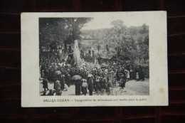 12 - SALLES CURAN : Inauguration Du Monument Aux Morts Pour La Patrie - Autres & Non Classés