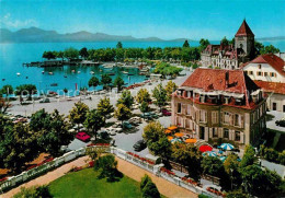 12727142 Ouchy Port Et Chateau Lac Leman Hafen Schloss Genfersee Lausanne - Sonstige & Ohne Zuordnung