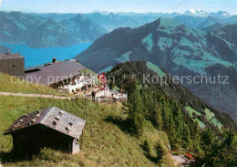 12727132 Stanserhorn Bergrestaurant Panorama See Alpenkette Stanserhorn - Andere & Zonder Classificatie