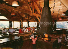 12727078 Glaris Davos Bergrestaurant Jatzmeder Kamin Bergbahnen Rinerhorn Glaris - Other & Unclassified