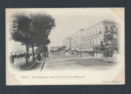 CPA - 06 - Nice - La Promenade Des Anglais Et Le Cercle De La Méditerranée - Animée - Non Circulée - Autres & Non Classés