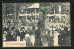 CPA Charolles, Festival 1913, La Promenade Pendant Le Concert  - Charolles