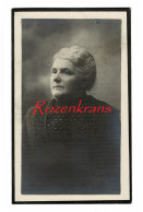 Maria Verbraeken Adolf Deckers (Doctoor) Zwijndrecht Melsele 1919 Foto Photo Doodsprentje Bidprentje - Overlijden