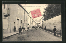 CPA Saint-Gengoux-le-National, Grande Rue  - Sonstige & Ohne Zuordnung