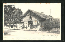 CPA Pierre-de-Bresse, Restaurant Des Platanes  - Sonstige & Ohne Zuordnung