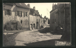 CPA Jambles, Rue Principale, Vue De La Rue  - Sonstige & Ohne Zuordnung