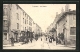 CPA Tournus, Rue Du Pont  - Other & Unclassified