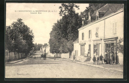 CPA Saint-Christophe-en-Brionnais, Grande Rue  - Otros & Sin Clasificación