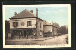 CPA Magenta-Montataire, Le Bureau De Tabac Et Route De Mouy  - Mouy