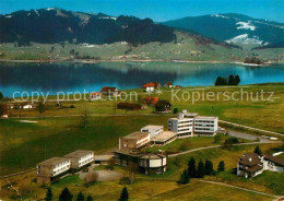 12725601 Einsiedeln SZ Fliegeraufnahme Am Sihlsee Schweizer Jugend- Und Bildungs - Autres & Non Classés