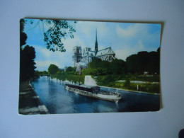 FRANCE  POSTCARDS NOTRE DAME 1961 FOR MORE PURCHASES 10% DISCOUNT - Autres & Non Classés