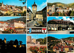 12724100 Baden AG Teilansichten Tor Platz Burgruine Baden - Otros & Sin Clasificación