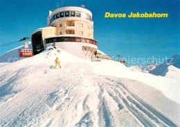 12723901 Davos GR Jakobshorn Bergrestaurant Gegen Jatzhorn Davos GR - Sonstige & Ohne Zuordnung