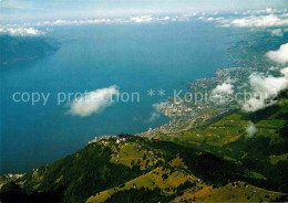 12721958 Rochers De Naye Vue Depuis Le Sommet Caux Montreux Vevey Et Lac Leman H - Other & Unclassified