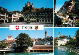 12721814 Thun BE Brunnen Rathaus Stadtansichten Thun - Sonstige & Ohne Zuordnung