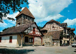 12721002 Stein Rhein Speiserestaurant Zur Badstube Hofansicht Stein Rhein - Autres & Non Classés