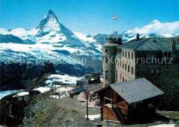 12720983 Zermatt VS Kulm Hotel Gornergrat Matterhorn Dent Blanche Walliser Alpen - Altri & Non Classificati