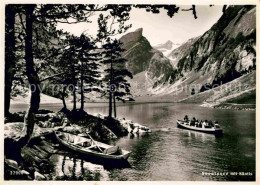 12719904 Seealpsee Mit Saentis Appenzeller Alpen Schwende - Sonstige & Ohne Zuordnung