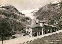 12719893 Alp Gruem Bergstation Mit Paluegletscher Berninagruppe Alp Gruem - Other & Unclassified